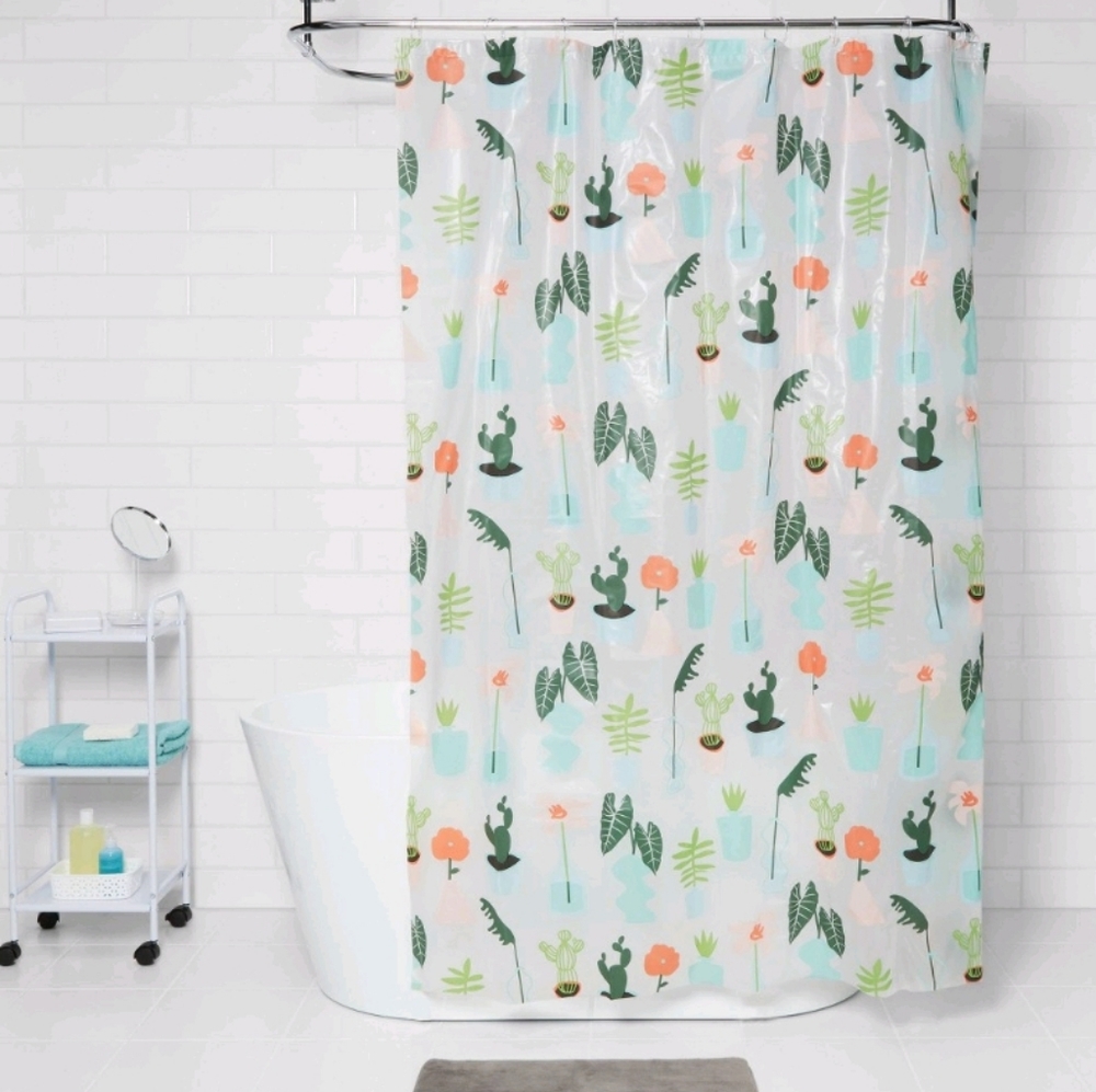 Shower Curtain PEVA room essentials New